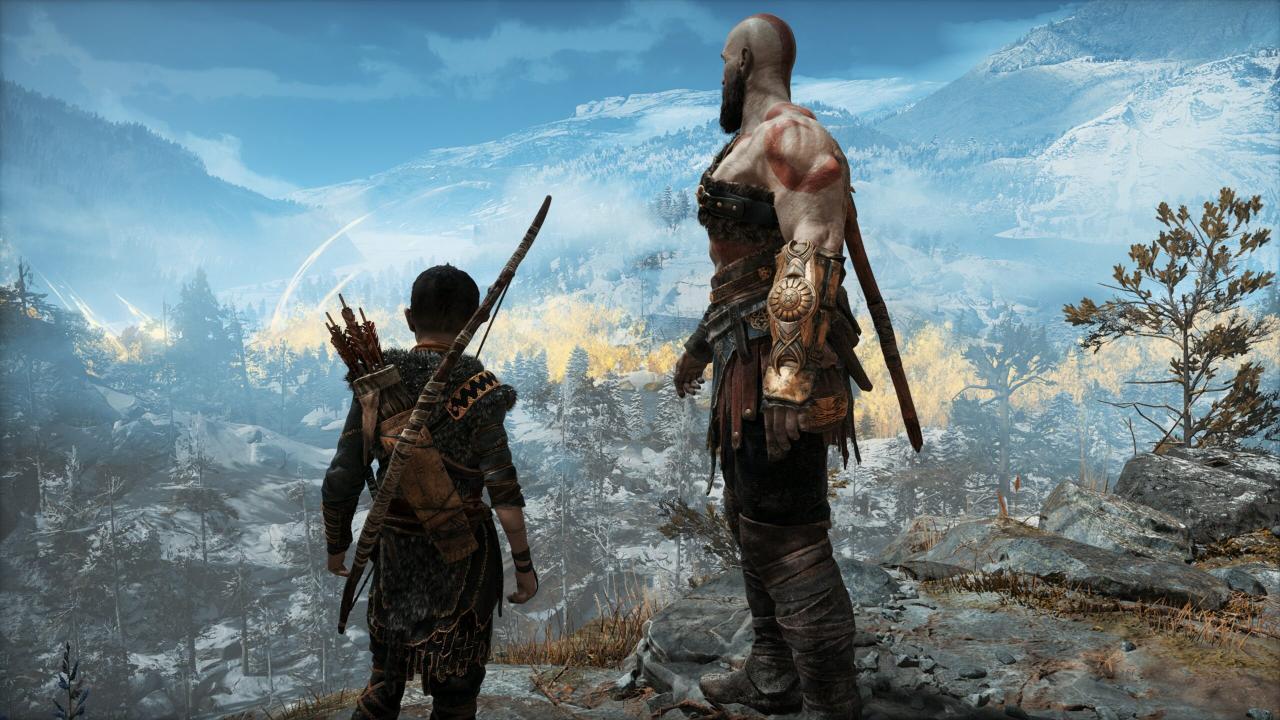 How to increase the render resolution in God of War pc?