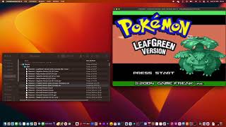How to Trade Between Pokemon Ruby and Sapphire emulator on my Macbook pro?