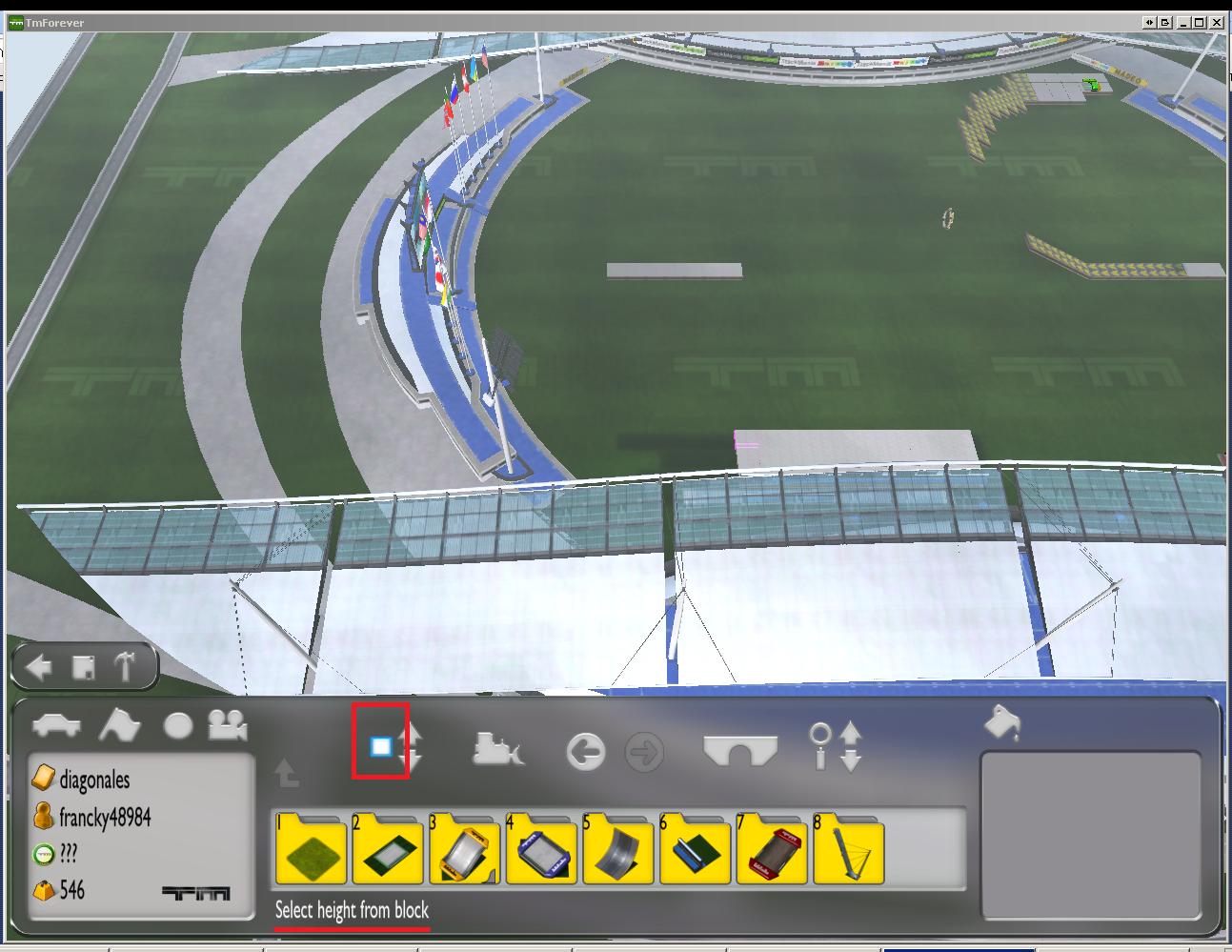 How does the old version of Trackmania differ from TrackMania Nations Forever?