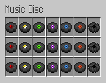 What are the chances of each music disc drop from creepers in Minecraft?